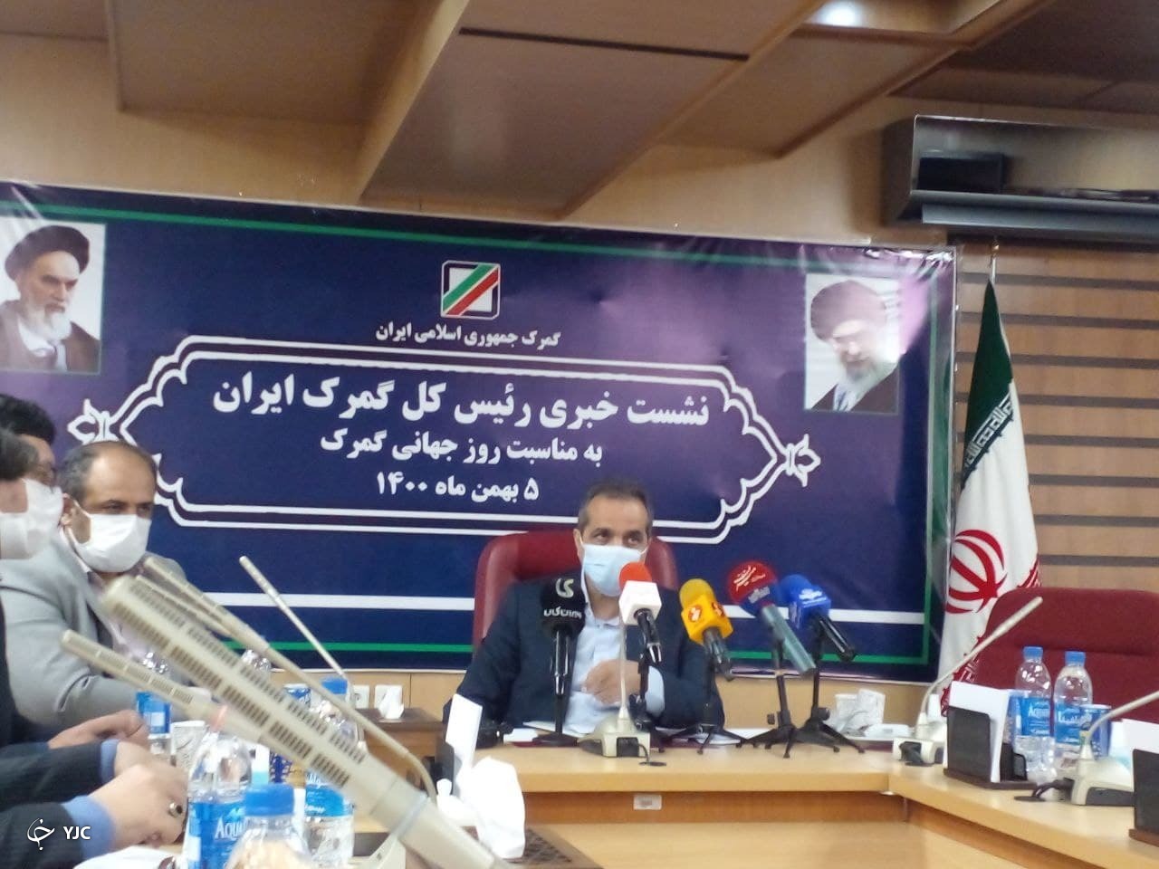 نشست خبری علیرضا مقدسی رئیس کل گمرک