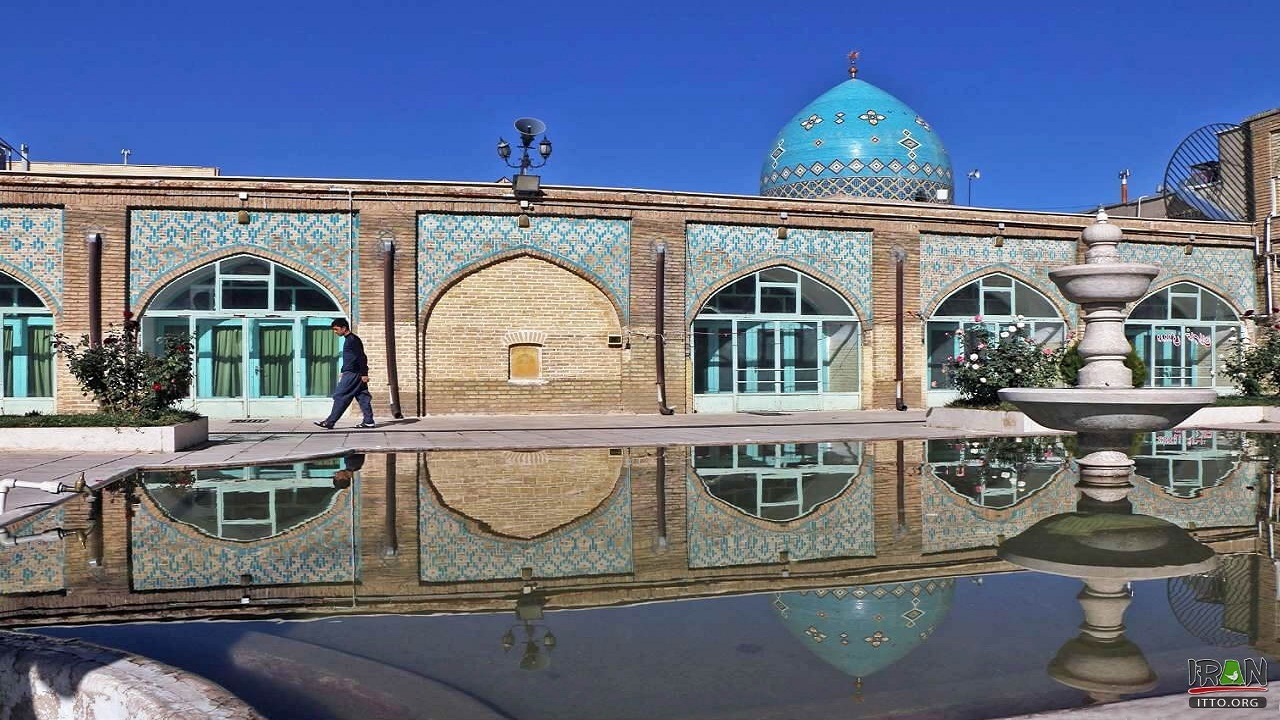 آغاز مرمت مسجد چهل ستون زنجان