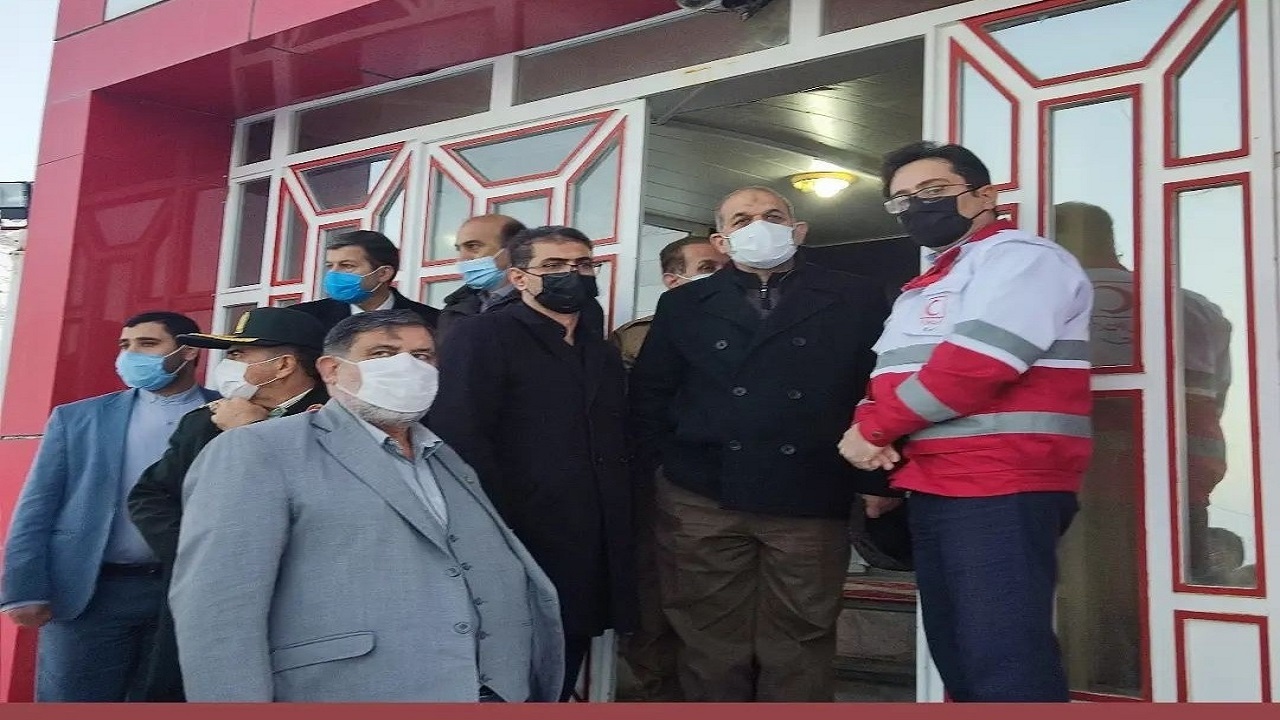 بازدید وزیر کشور از گردنه صلوات‌آباد سنندج