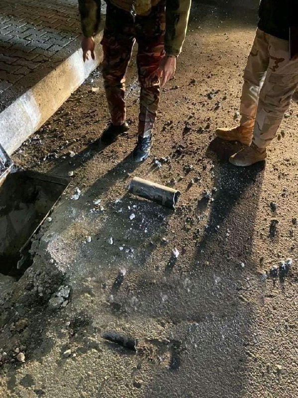 شلیک موشک کاتیوشا در شمال بغداد شلیک موشک کاتیوشا در شمال بغداد 01