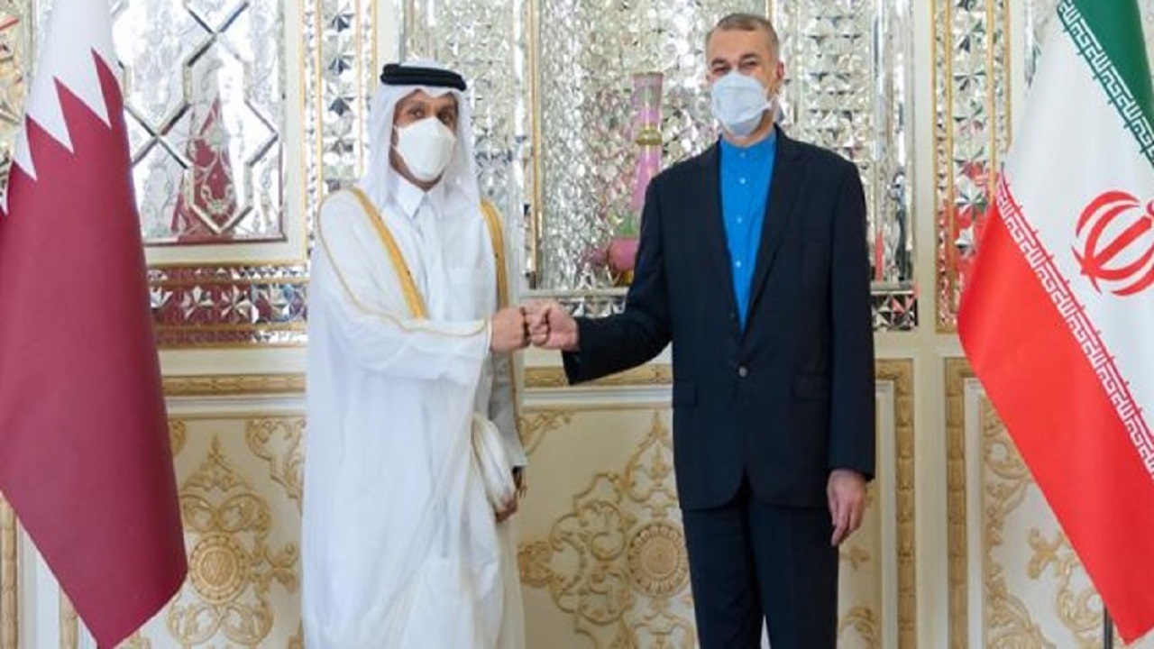 گفت‌وگوی تلفنی وزیر خارجه قطر با امیرعبداللهیان