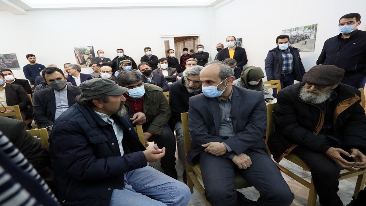 بازدید رئیس صداوسیما از پشت صحنه سریال «سلمان فارسی»