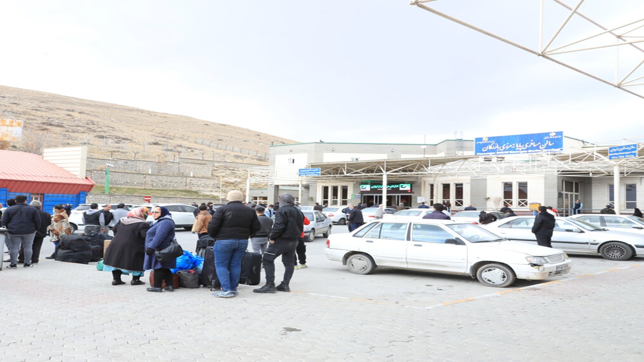 تردد مسافر از مرز بازرگان بیش از دو برابر شد