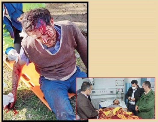 نجات معجزه آسای مرد چوپان از چنگال پلنگ