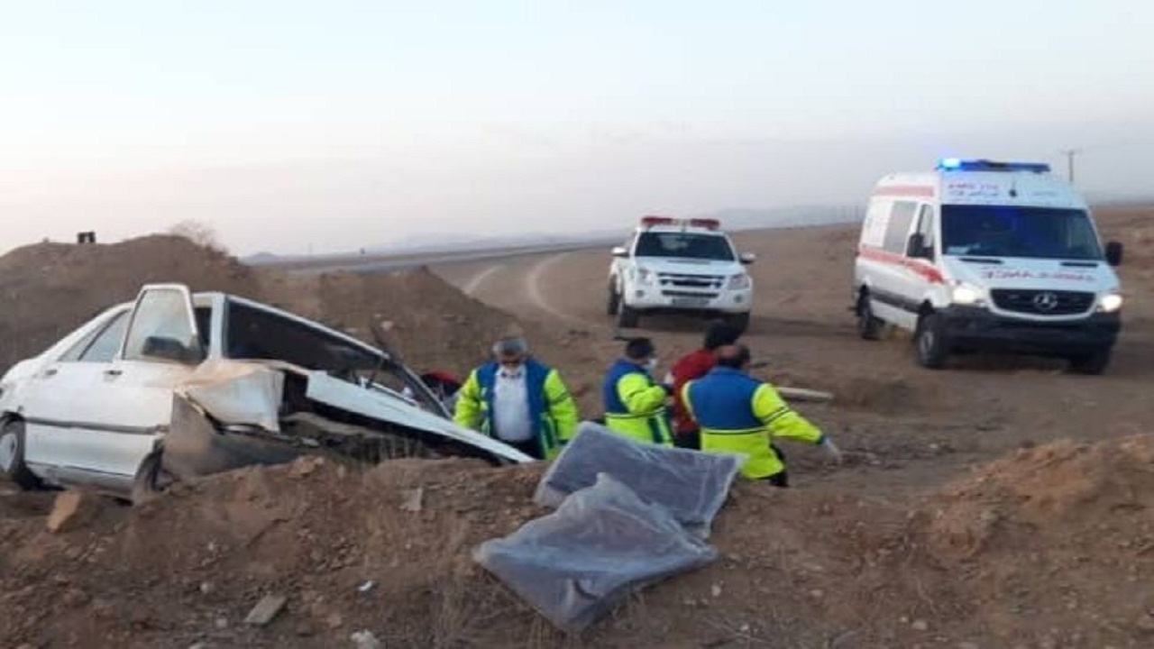حوادث رانندگی حوالی سمنان ۳ فوتی و ۴ مصدوم داشت