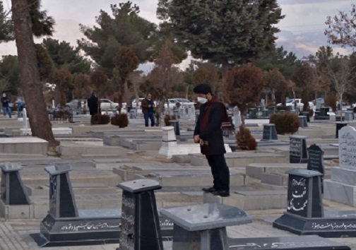 'گزارش تصویری از خاکسپاری زنده&zwnj;یاد علی اشرف نوبتی(پرتو کرمانشاهی)