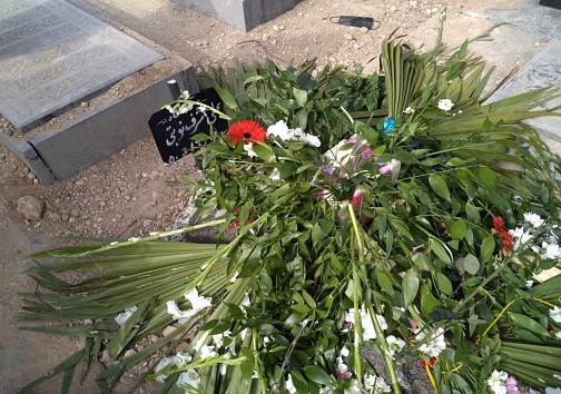 'گزارش تصویری از خاکسپاری زنده&zwnj;یاد علی اشرف نوبتی(پرتو کرمانشاهی)
