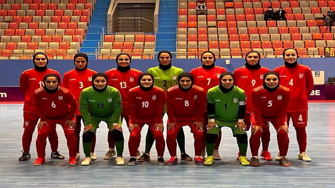 تساوی بانوان فوتسالیست ایران برابر ازبکستان