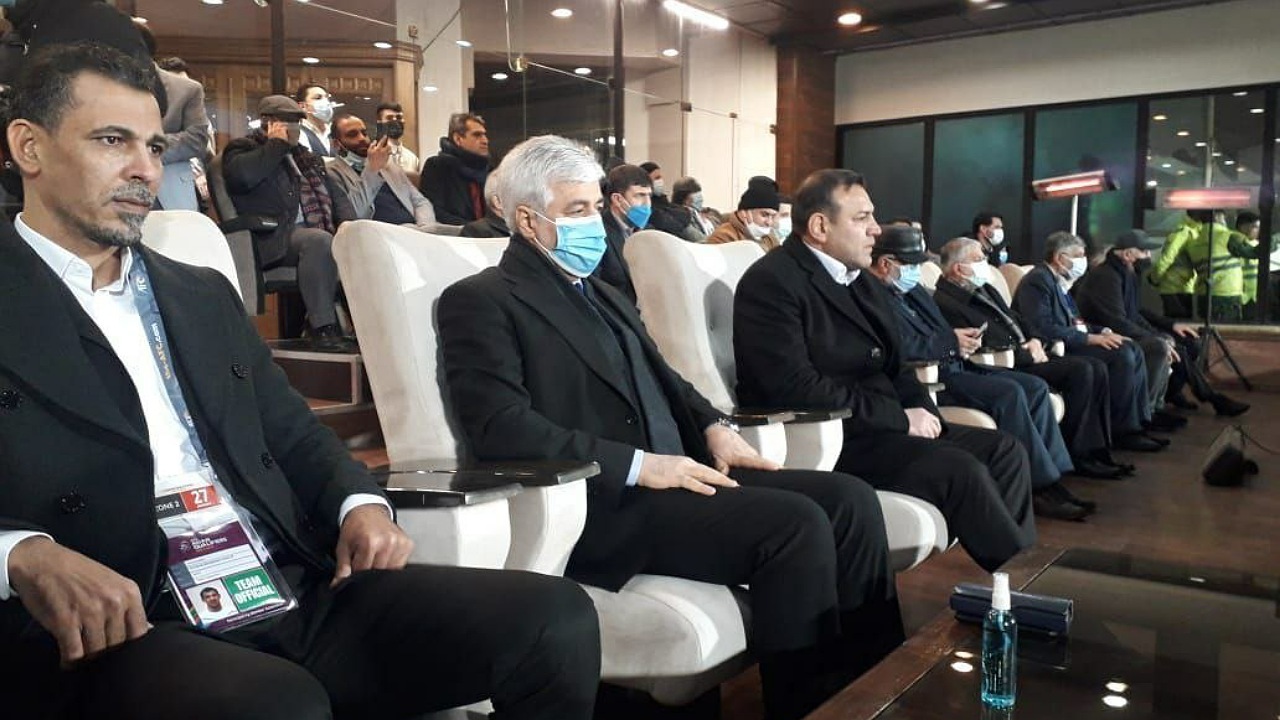 حضور وزیر ورزش و جوانان در ورزشگاه آزادی