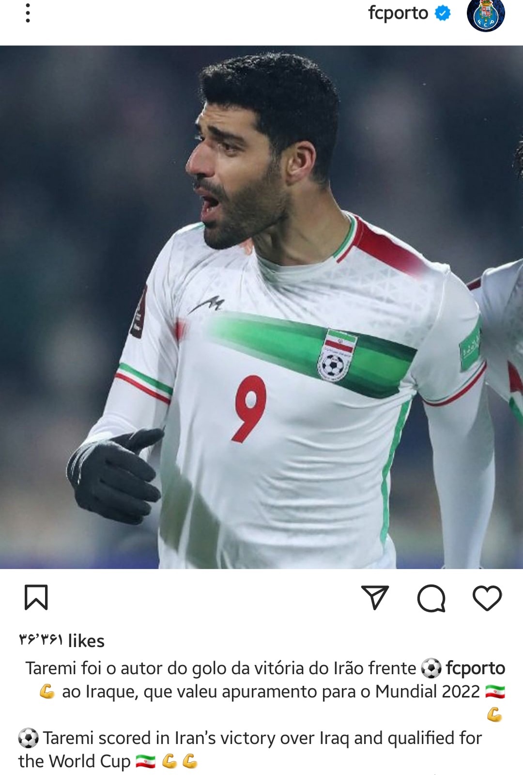 واکنش ها به صعود تیم ملی فوتبال ایران به جام جهانی ۲۰۲۲