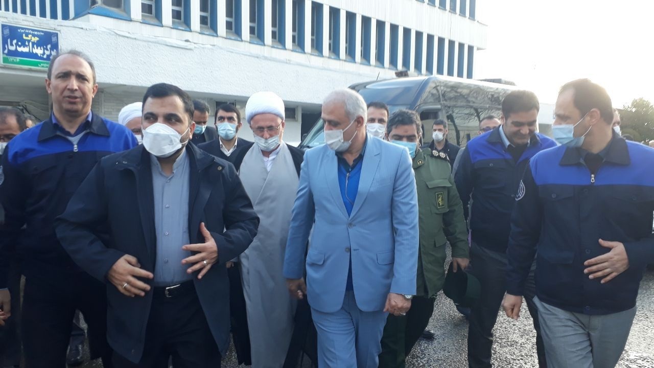 بررسی مشکلات کارخانه چوکا در پانزدهمین سفر استانی دولت سیزدهم