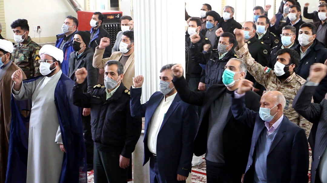 راهپیمایی نمازگزاران خراسان رضوی در حمایت از مردم مظلوم یمن