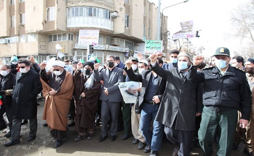برگزاری راهپیمایی مردم کردستان در حمایت از مردم یمن