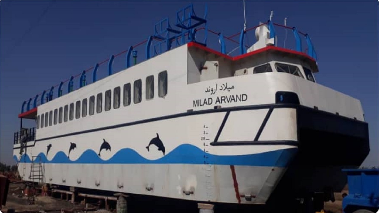 شناورسازی کشتی تفریحی در کارون خرمشهر