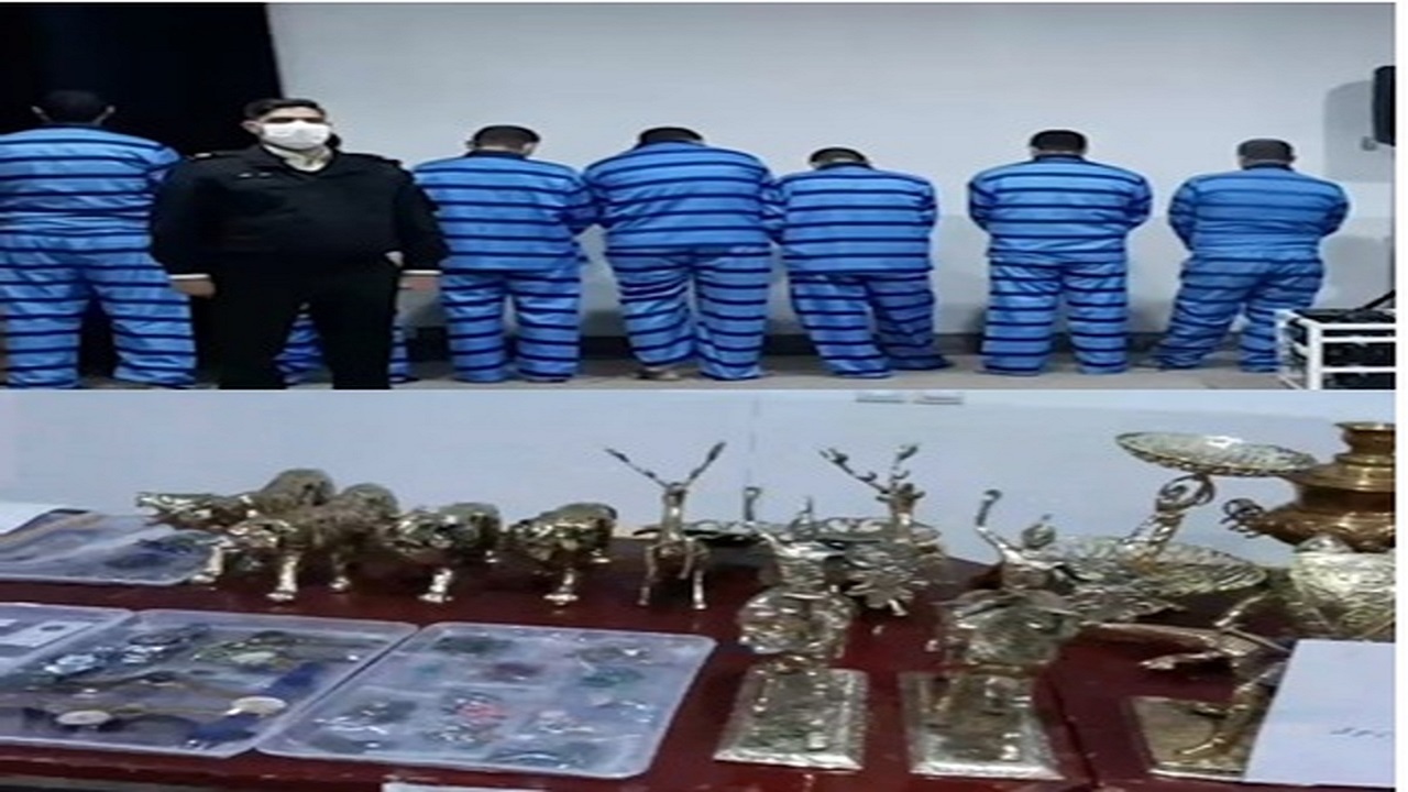 انهدام باند ۶ نفره سرقت مسلحانه از منازل شهرستان لنجان
