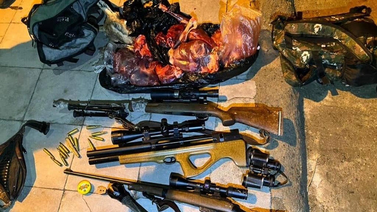 گرفتارشدن شکارچیان غیرمجاز در پارک ملی خبر