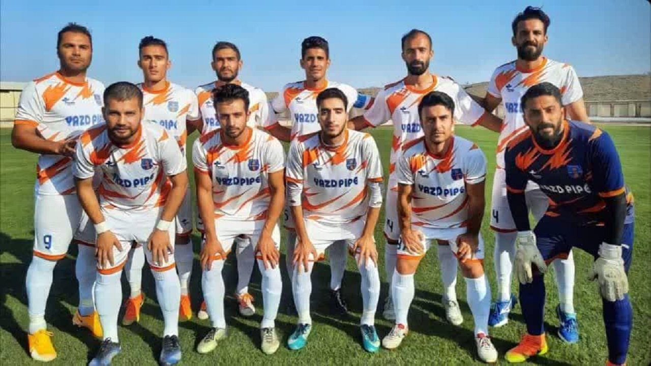 صعود تیم فوتبال یزد لوله به لیگ سه فوتبال کشور