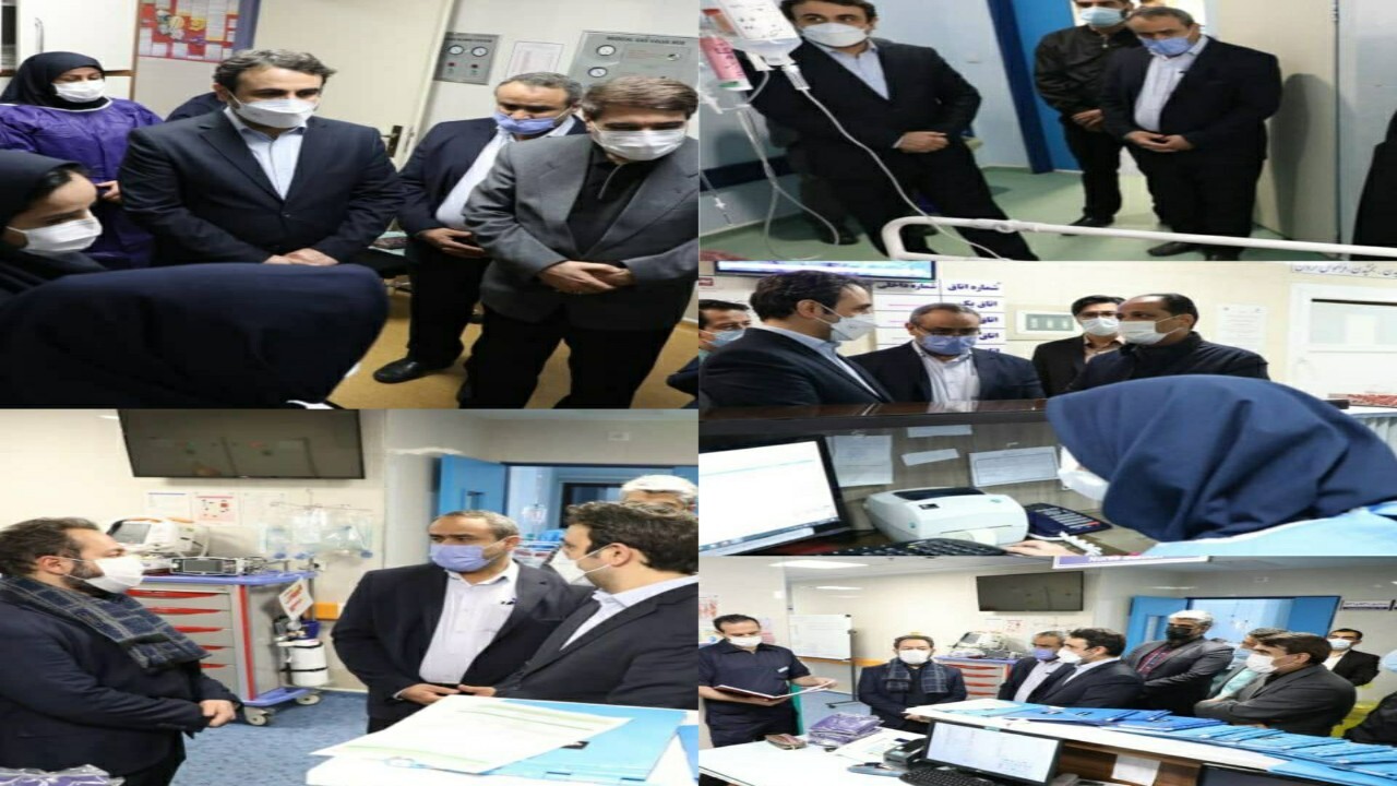 اختصاص تجهیزات پزشکی برای بیمارستان های قم در سفر معاون وزیر بهداشت