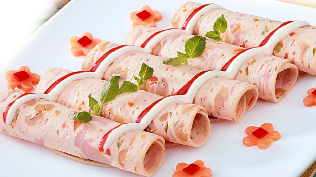 ژامبون مرغ و قارچ خانگی را چطور درست کنیم؟ + فیلم