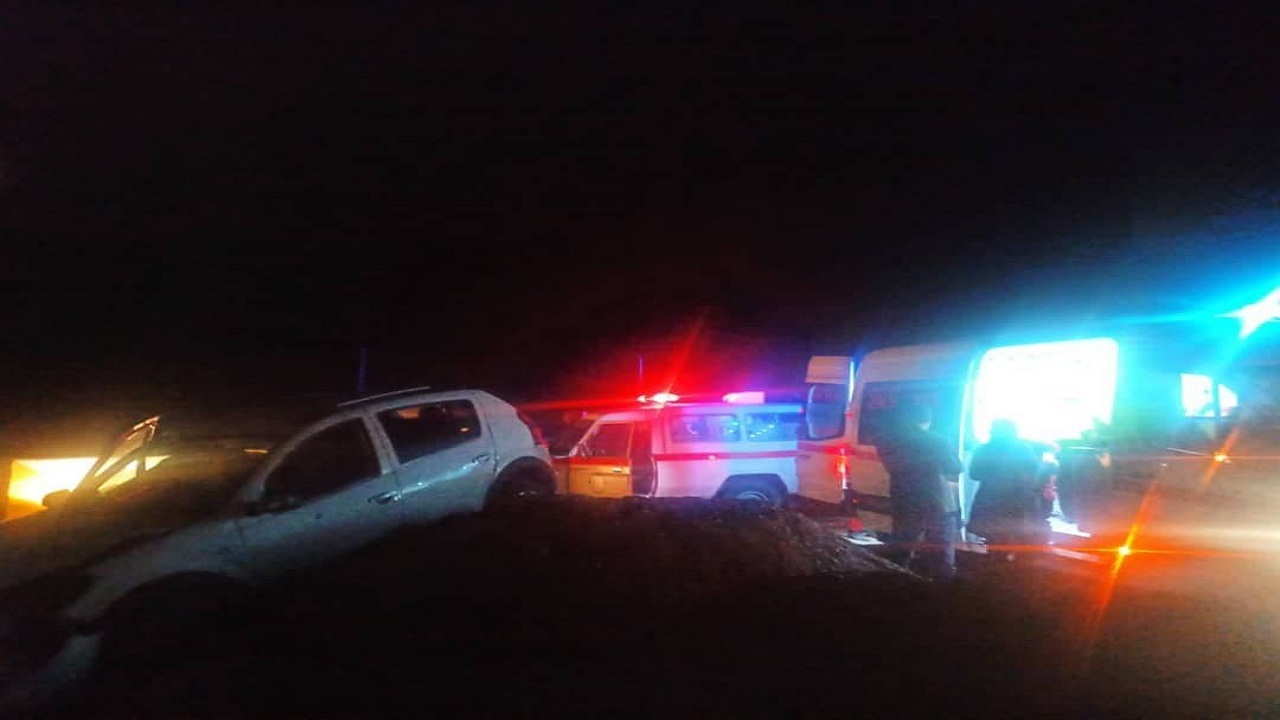 حوادث رانندگی در سمنان با ۸ مصدوم