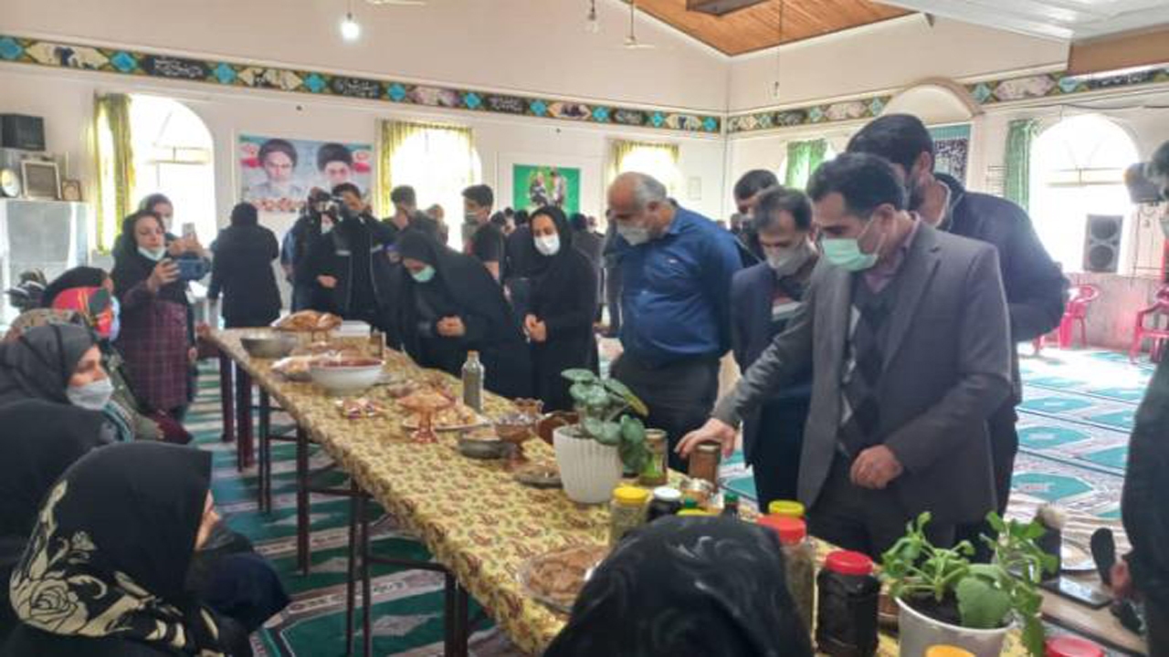 برگزاری جشنواره توانمندی زنان روستایی و عشایر در سوادکوه