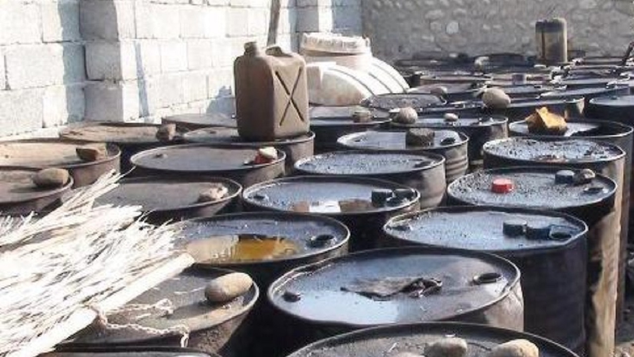 کشف ۸۷ هزار لیتر گازوئیل قاچاق در گنبدکاووس