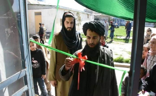 گشایش مرکز آموزش خیاطی بانوان در بلخ + تصاویر