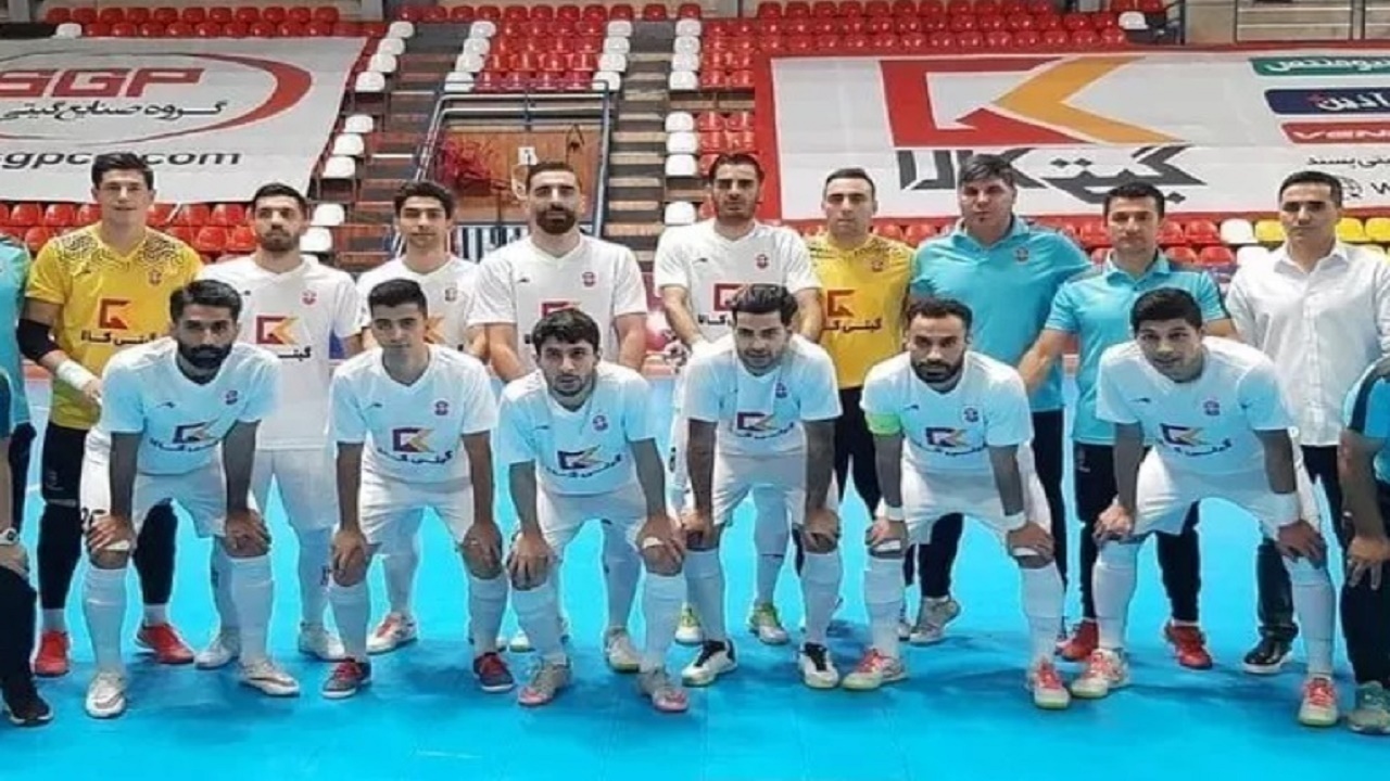 قهرمانی گیتی پسند در لیگ برتر فوتسال 