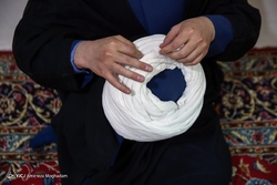 عمامه گذاری طلاب - قم