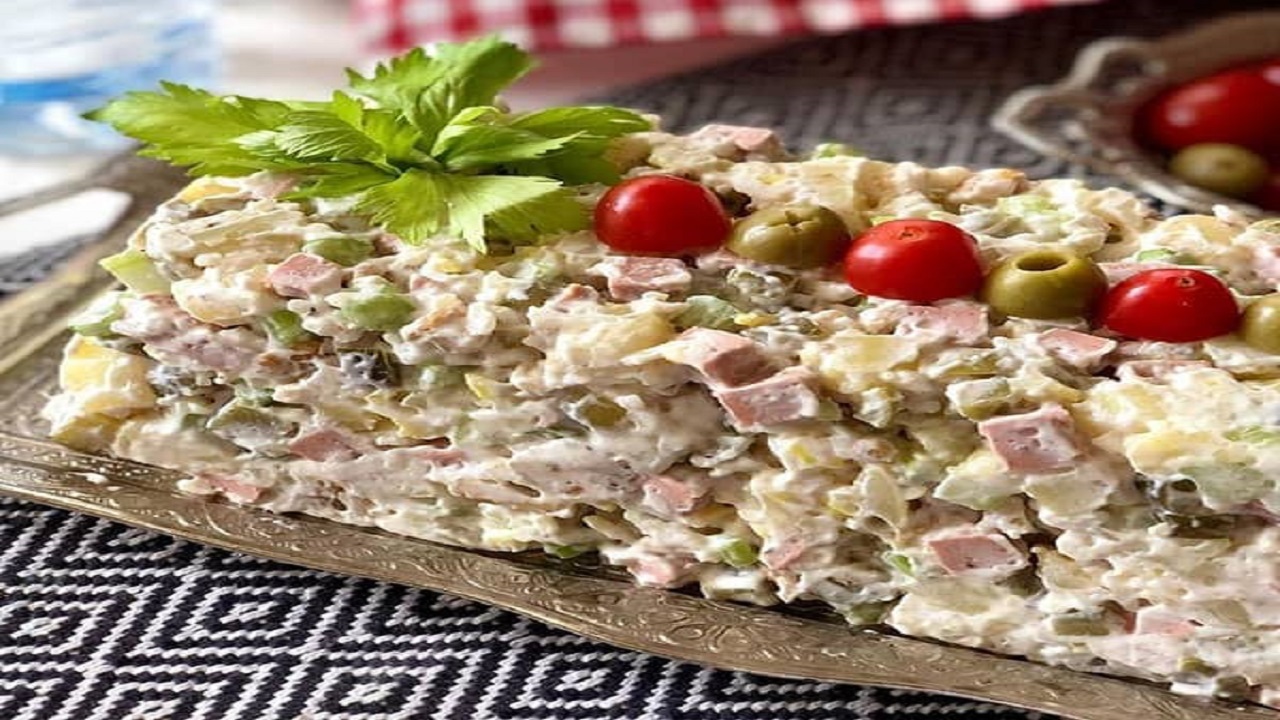 طرز تهیه سالاد کاردینال فرانسوی + فیلم