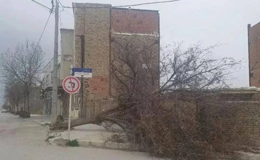 طوفان، خراسان شمالی را درنوردید
