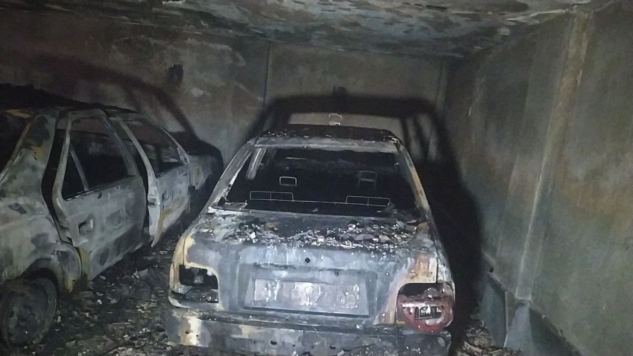 یک مجمتع مسکونی نجات ۴۶ نفر از آتش سوزی در یک مجمتع مسکونی
