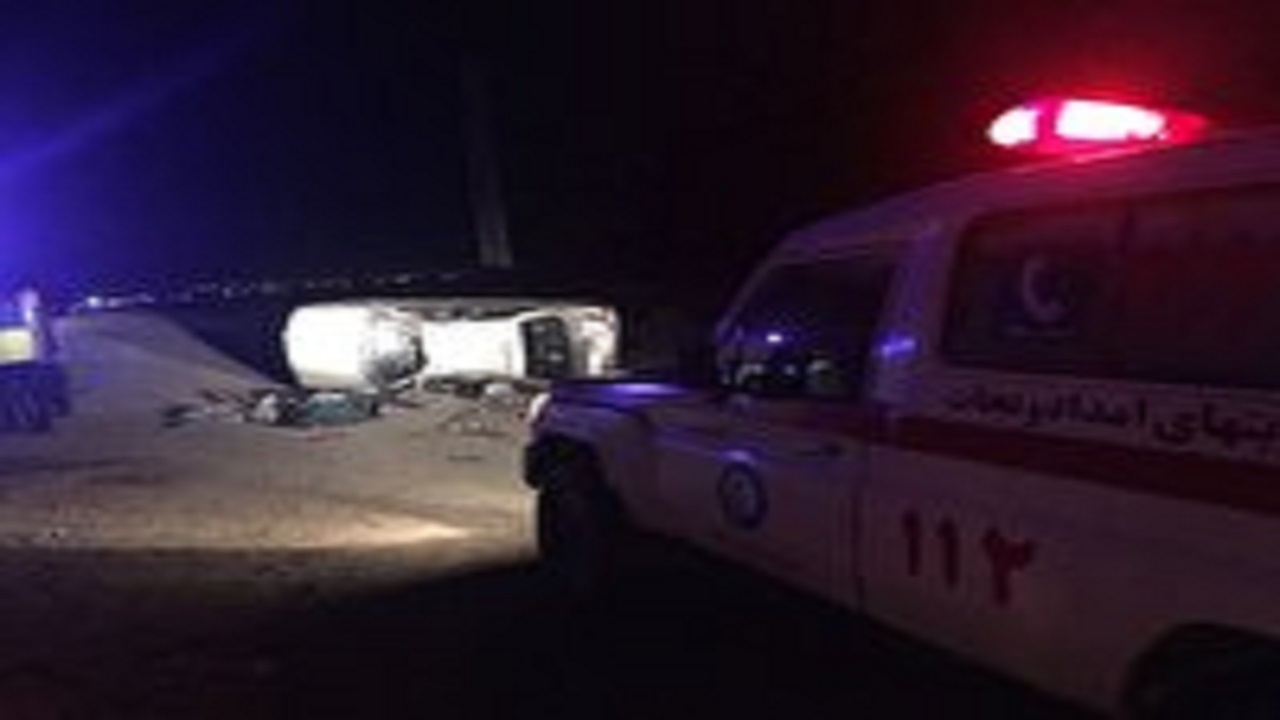 واژگونی سمند در دامغان یک کشته برجای گذاشت
