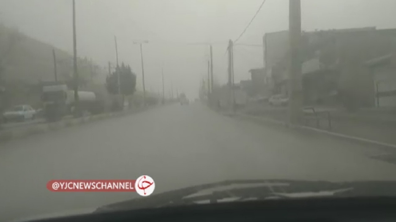 وضعیت گرد و غبار در ایلام