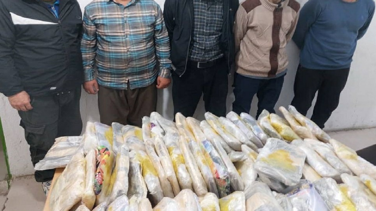 کشف ۶۰ کیلو گرم مواد مخدر در رشت