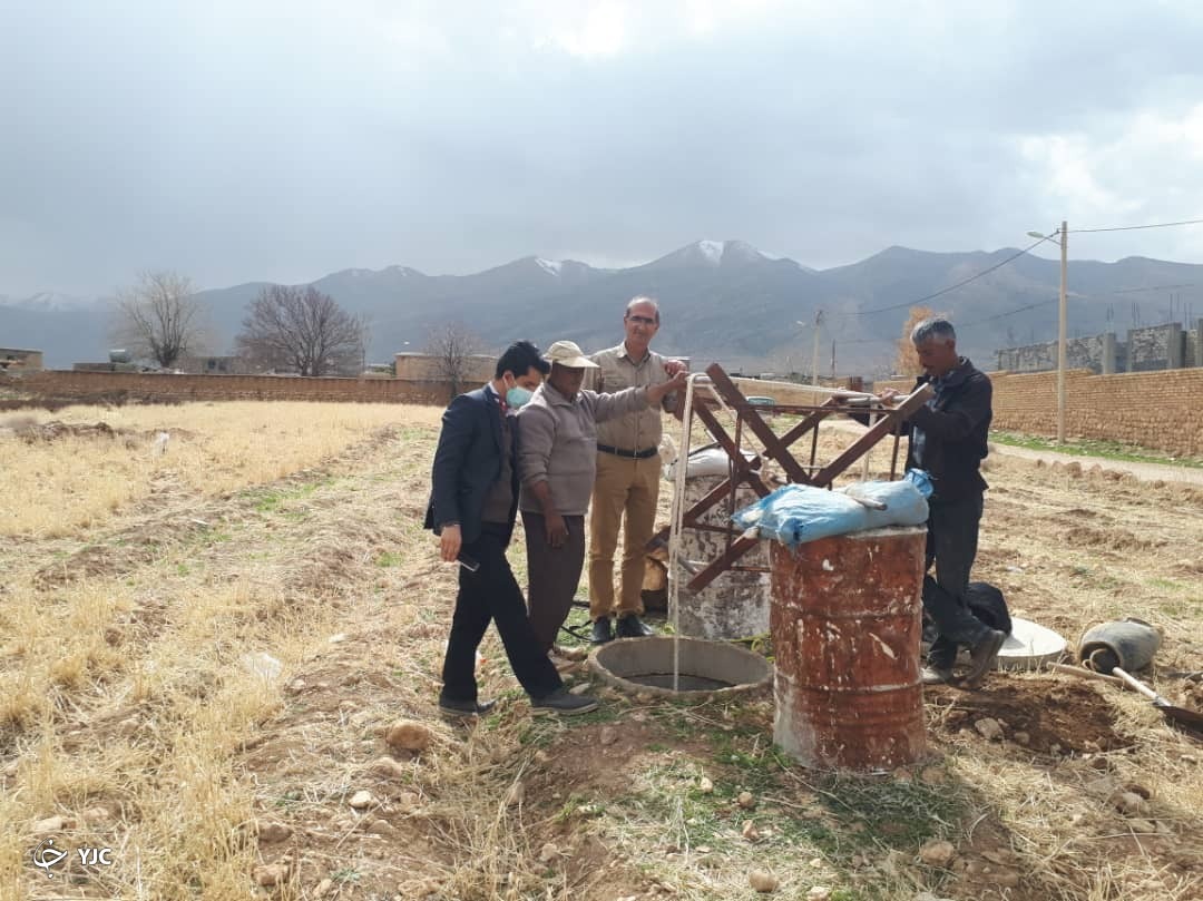 آغاز عملیات اجرایی مرمت و بازسازی قنات مجدآباد فرمشکان
