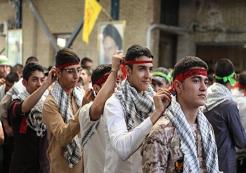 اعزام دانش آموزان به مناطق جنگی 