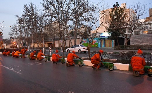 تقدیر آستان نور از کارگران زحمتکش شهرداری+عکس
