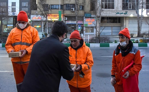 تقدیر آستان نور از کارگران زحمتکش شهرداری+عکس