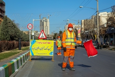 مشغول شهرتکانی هستیم، آهسته برانید+عکس