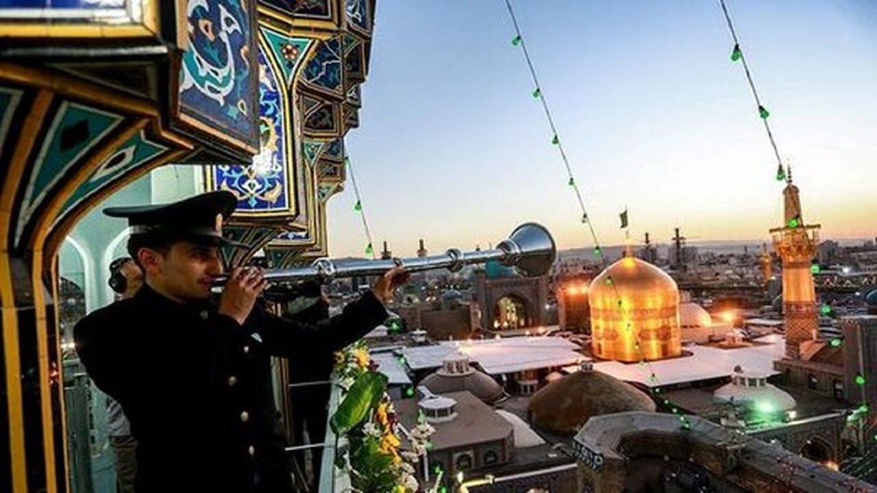 آوای نقاره‌ها در سحرگاه میلاد حضرت ابوالفضل العباس (ع) +فیلم