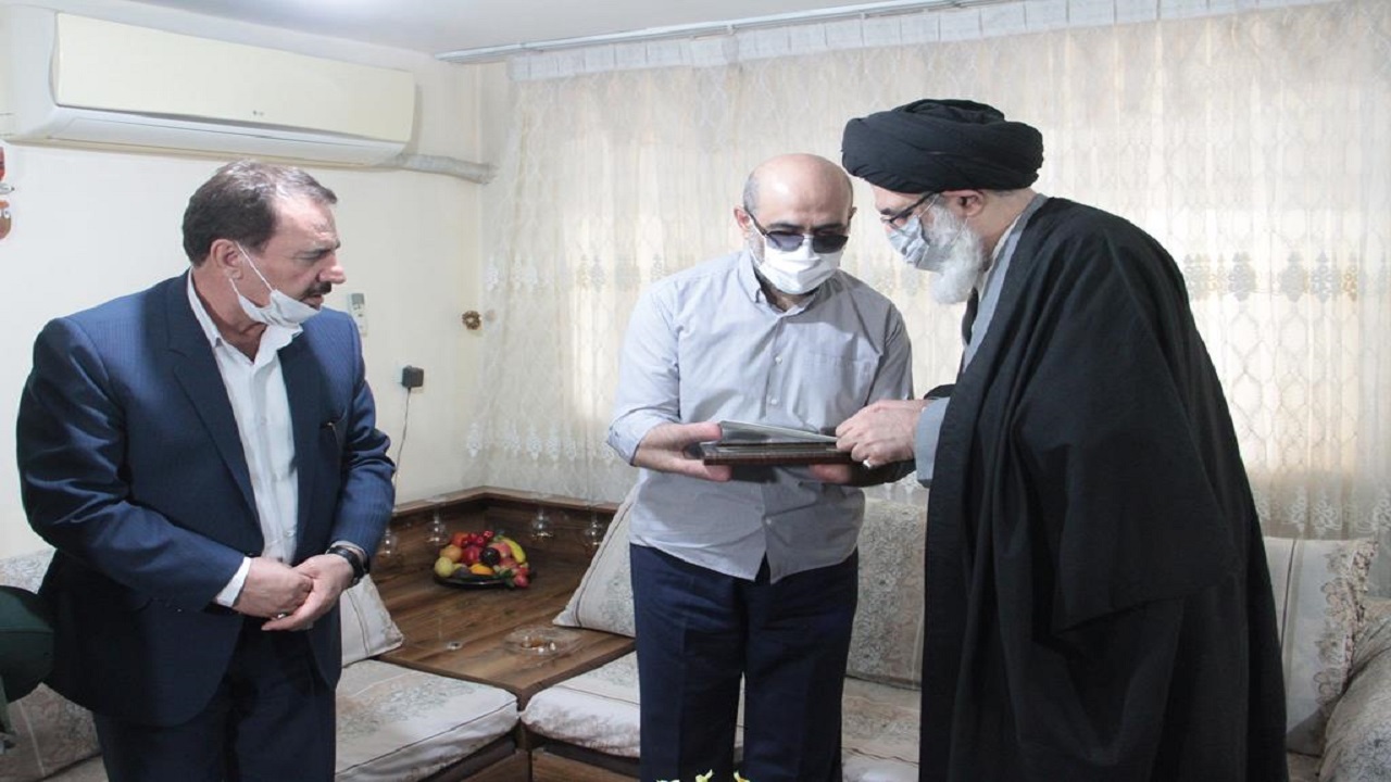 دیدار امام‌جمعه کرج با جانبازان دوران دفاع مقدس به مناسبت روز جانباز