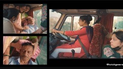 باشگاه خبرنگاران -نجات راننده توسط مسافر زن + فیلم