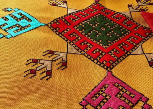سوزن دوزی؛ هنر دست بانوان بلوچی
