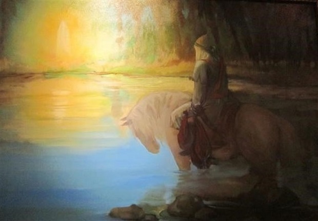 احساس امنیت امام حسین(ع) با وجود عباس(ع) 