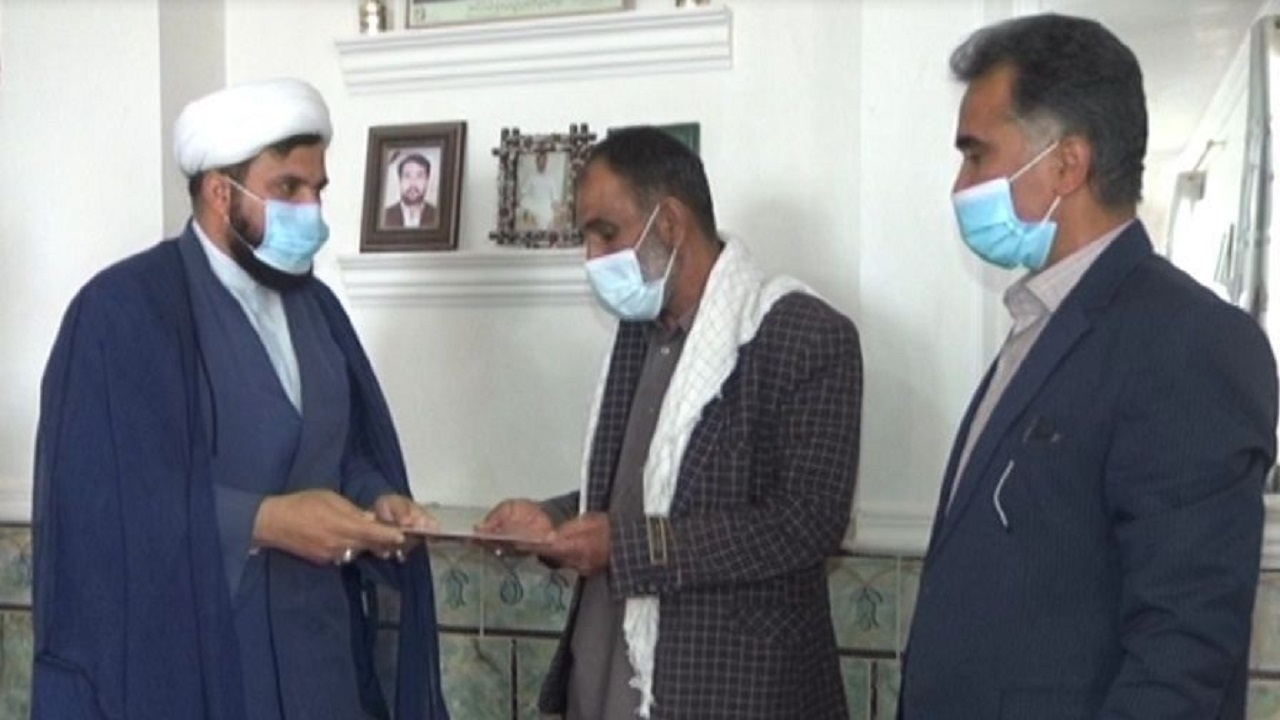 قدردانی از جانبازان هشت سال دفاع مقدس در شهرستان مرزی هیرمند