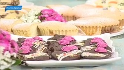 طرز تهیه باقلوای گل محمدی + فیلم