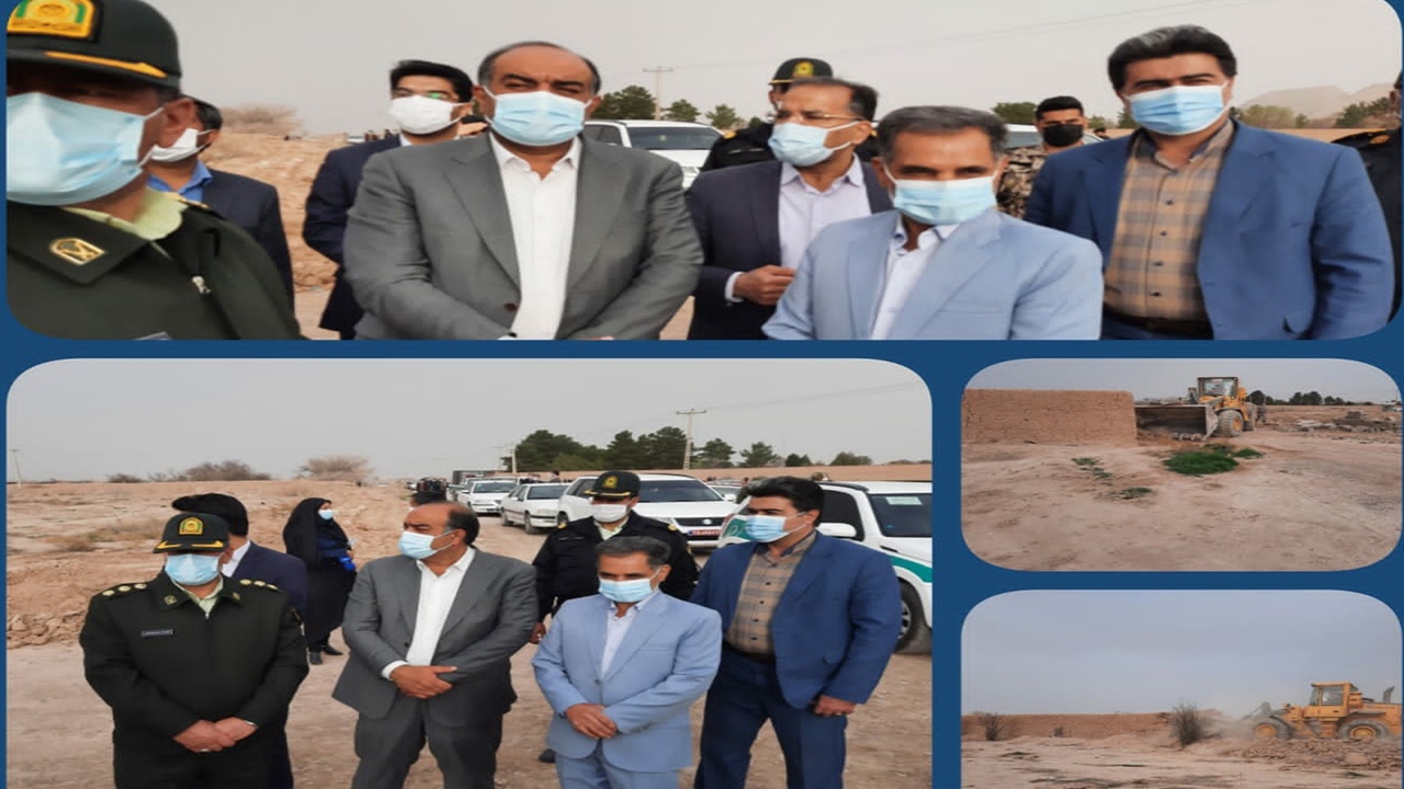 ۸۰ هکتار زمین تصرف شده به اداره راه وشهرسازی کرمان بازگشت