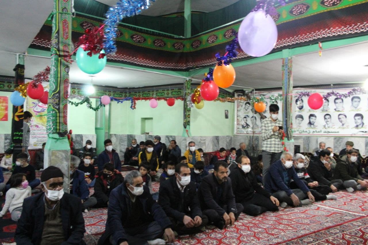 جشن میلاد امام سجاد (ع) در روستای توآباد + فیلم و تصاویر