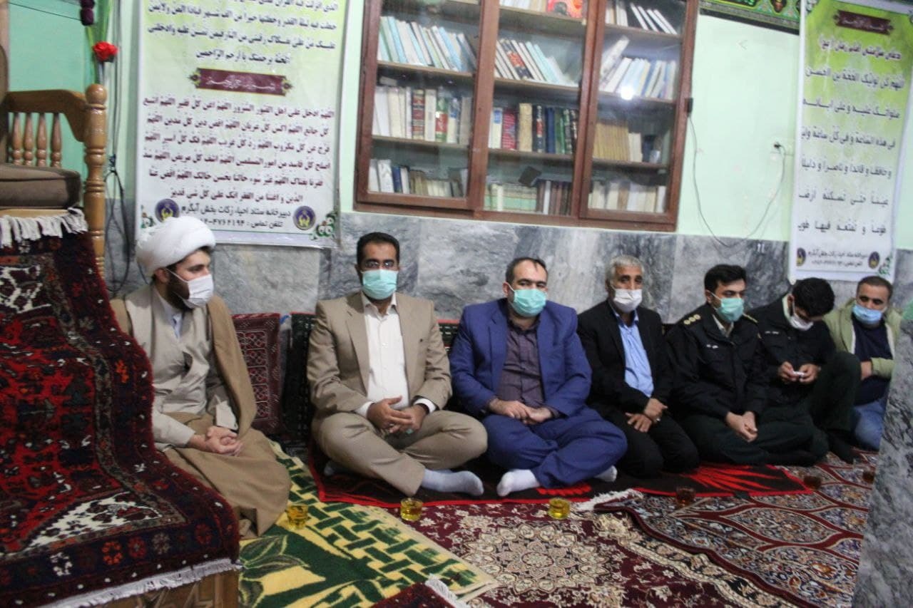 جشن میلاد امام سجاد (ع) در روستای توآباد + فیلم و تصاویر